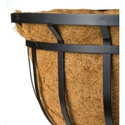 Best reviews of 🔥 Plow & Hearth - Footed Steel Round Basket Planter with Natural Coir Liner 😀 -Planters Sales Store unnamed file 1977