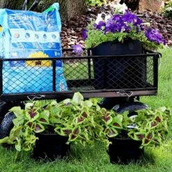 Deals 🛒 Sunnydaze Decor Sunnydaze 1 Gallon Garden Grow Bag with Handles Non-Woven Polypropylene Fabric, Black, 5pc 🧨