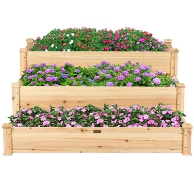 Top 10 โค๏ธ Costway 3 Tier Wooden Raised Garden Bed Planter Kit Outdoor Grow Flower Vegetables ๐ 7 Top 10 โค๏ธ Costway 3 Tier Wooden Raised Garden Bed Planter Kit Outdoor Grow Flower Vegetables ๐ - Image 6