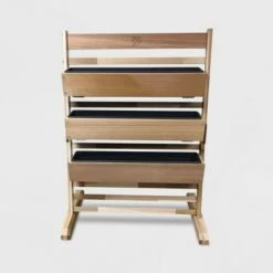 Outlet 🎉 36" Rectangular Vertical Garden Planter Cedar - GRO Products 🌟