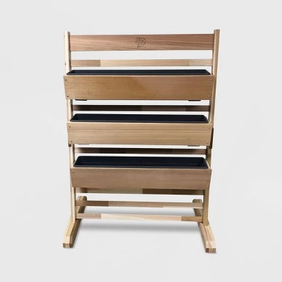Outlet ๐ 36" Rectangular Vertical Garden Planter Cedar - GRO Products ๐ 3 Outlet ๐ 36" Rectangular Vertical Garden Planter Cedar - GRO Products ๐