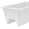 Top 10 ❤️ The HC Companies HC Companies heavy duty 24-Inch Width Deck Rail Box Planter, White w/ plugs 💯