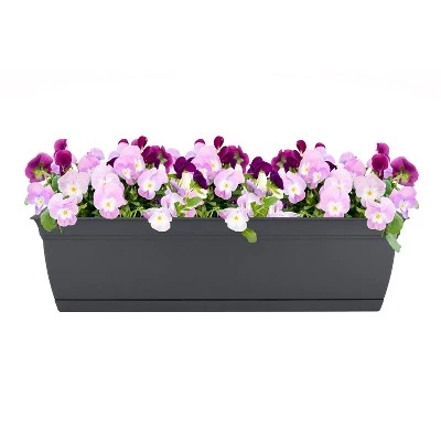 Hot Sale ๐ The HC Companies ECW24000A42 Indoor Outdoor 24 Inch Eclipse Series Window Herb Garden Ornamental Planter Box with Removable Attached Saucer, Warm Gray ๐คฉ 3 Hot Sale ๐ The HC Companies ECW24000A42 Indoor Outdoor 24 Inch Eclipse Series Window Herb Garden Ornamental Planter Box with Removable Attached Saucer, Warm Gray ๐คฉ