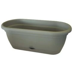 Cheap โ 18" Oval Lucca Window Box Planter - Bloem Chocolate ๐ฅฐ