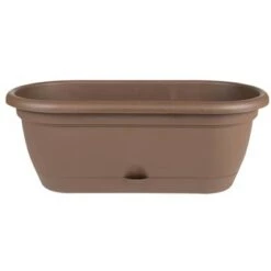 Cheap ⌛ 18" Oval Lucca Window Box Planter - Bloem Chocolate 🥰 -Planters Sales Store unnamed file 2216