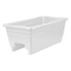 Coupon 🎉 The HC Companies HC Companies SPX24DBOA10 Heavy Duty 24-Inch Width Akro Deck Rail Box Planter, White with plugs (5 Pack) 🛒 -Planters Sales Store unnamed file 2229