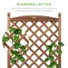 Discount 🎁 Best Choice Products 48in Mobile Wood Planter Box & Diamond Lattice Trellis, w/ Drainage Holes, Optional Wheels - Walnut ⌛ 1 Discount 🎁 Best Choice Products 48in Mobile Wood Planter Box & Diamond Lattice Trellis, w/ Drainage Holes, Optional Wheels - Walnut ⌛ -Planters Sales Store unnamed file 2275