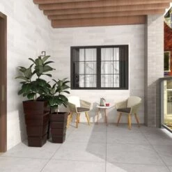 Flash Sale 😍 Olivia & May Set of 3 Contemporary Rectangular Iron Planters Brown - Olivia & May 👍 -Planters Sales Store unnamed file 2293