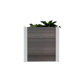 Promo 🥰 Vita Urbana Cube Square Planter - New England Arbors Espresso ⭐ -Planters Sales Store unnamed file 2320