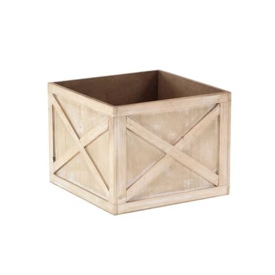 Deals ๐ฏ Set of 3 Farmhouse Wooden Crate Planters - Olivia & May Faded ๐ 5 Deals ๐ฏ Set of 3 Farmhouse Wooden Crate Planters - Olivia & May Faded ๐ - Image 3