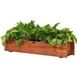 Wholesale 💯 Costway 28/36/40 Inch Wooden Flower Planter Box Garden Yard Decorative Window Box Rectangular 🔥 -Planters Sales Store unnamed file 2366