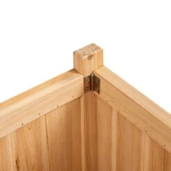 Brand new ❤️ Costway Square Wood Flower Planter Box Raised Vegetable Patio Lawn Garden folding 👏 -Planters Sales Store unnamed file 2391