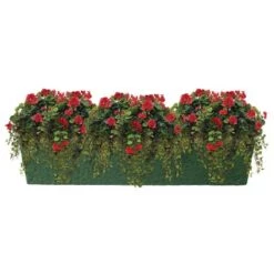 Best reviews of 🧨 8" Rectangular Trough Planter - Green Granite - Emsco 🎉