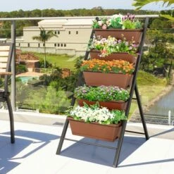 Wholesale 😍 Costway 2PCS 5-Tier Vertical Raised Garden Bed Elevated Planter 5 Container Box 😍 -Planters Sales Store unnamed file 2416