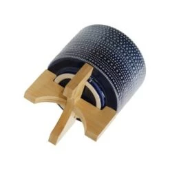 Budget 🛒 Dotted Planter with Wood Stand - Sagebrook Home Green 😍 -Planters Sales Store unnamed file 2433