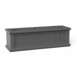 Best Sale ✨ Cape Cod Window Box Graphite Gray - Mayne 🎉 -Planters Sales Store unnamed file 2439