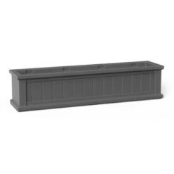 Best Sale ✨ Cape Cod Window Box Graphite Gray - Mayne 🎉 -Planters Sales Store unnamed file 2440