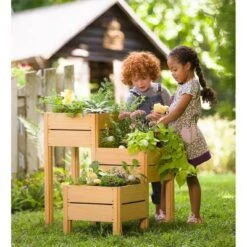 Hot Sale ๐งจ HearthSong Grow With Me Triple Garden Pine Wood Planter with Fabric Liners For Kids Gardening ๐ฏ 16 Hot Sale ๐งจ HearthSong Grow With Me Triple Garden Pine Wood Planter with Fabric Liners For Kids Gardening ๐ฏ -Planters Sales Store unnamed file 2448