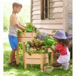 Hot Sale ๐งจ HearthSong Grow With Me Triple Garden Pine Wood Planter with Fabric Liners For Kids Gardening ๐ฏ 18 Hot Sale ๐งจ HearthSong Grow With Me Triple Garden Pine Wood Planter with Fabric Liners For Kids Gardening ๐ฏ -Planters Sales Store unnamed file 2450