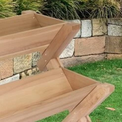 New 👍 3 Tier Rectangular Planter Brown - Merry Products 😀 -Planters Sales Store unnamed file 2462