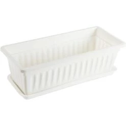 Cheapest ⭐ Farmlyn Creek 3 White 17" Plastic Window Herb Planter Boxes, 3 Trays, 21 Colorful Plant Label Tags 😀 -Planters Sales Store unnamed file 2466
