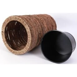 Top 10 👍 Vintiquewise Wicker Banana Rope Tall Floor Planter with Metal Pot 😉 -Planters Sales Store unnamed file 2505