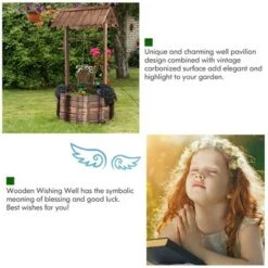 Cheapest โญ Costway Outdoor Wooden Wishing Well Bucket Flower Plants Planter Patio Garden Home Decor ๐ 17 Cheapest โญ Costway Outdoor Wooden Wishing Well Bucket Flower Plants Planter Patio Garden Home Decor ๐ -Planters Sales Store unnamed file 2516