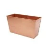 Best reviews of ✔️ 22"W Rectangular Flower Box Copper Plated Galvanized Steel - ACHLA Designs 🎉 -Planters Sales Store unnamed file 2522