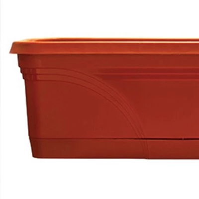 Discount ⭐ Southern Patio 36 In Medallion Hanging Windowsill Garden Box Planter, Terracotta 🤩 4 Discount ⭐ Southern Patio 36 In Medallion Hanging Windowsill Garden Box Planter, Terracotta 🤩 - Image 2
