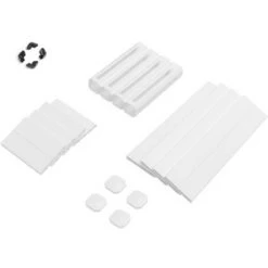 Best Sale 🤩 Gardenised White Vinyl Traditional Fence Design Garden Bed Elevated Screwless Raised Planter Box 😉 -Planters Sales Store unnamed file 2574