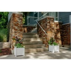 Coupon ❤️ Cardiff Square Planter Box - White - Vita ✔️ -Planters Sales Store unnamed file 2596