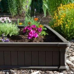 Wholesale 🎁 4' x 4' Raised Square Garden Bed - Gray - Lifetime 🎉