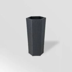 Coupon 🧨 Hexagonal Resin Wicker Vista Planter Gray - DMC Products 😉 -Planters Sales Store unnamed file 2631