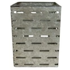 Deals ⌛ Flower Tin Galvanized Metal Planter - Foreside Home & Garden 😉