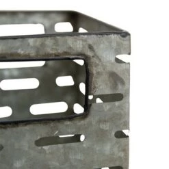 Deals ⌛ Flower Tin Galvanized Metal Planter - Foreside Home & Garden 😉 -Planters Sales Store unnamed file 2677