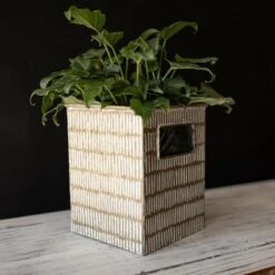 Wholesale 🛒 Flower Tin Brass Metal Planter - Foreside Home & Garden 🧨 -Planters Sales Store unnamed file 2689