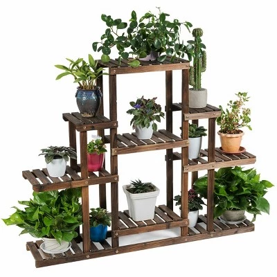 Cheap ๐ Costway 6-Tier Flower Wood Stand Plant Display Rack Multifunctional Storage Shelf ๐ 11 Cheap ๐ Costway 6-Tier Flower Wood Stand Plant Display Rack Multifunctional Storage Shelf ๐ - Image 9