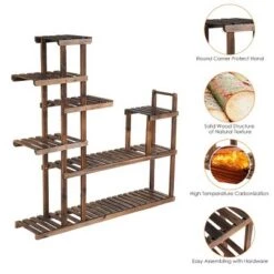 Wholesale 🔥 Costway 7-Tier Flower Wood Stand Plant Display Rack Multifunctional Storage Shelf ✔️ -Planters Sales Store unnamed file 2822