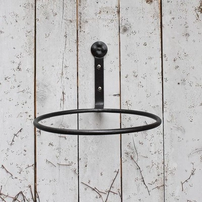 Hot Sale 🤩 Set of 2 8" Wall Mounted Flower Pot Holder Ring Brackets Black Powder 🧥 Coat - ACHLA Designs ✔️ 3 Hot Sale 🤩 Set of 2 8" Wall Mounted Flower Pot Holder Ring Brackets Black Powder 🧥 Coat - ACHLA Designs ✔️