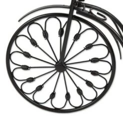 Best deal 👏 Zingz & Thingz 10.9" Indoor/Outdoor Iron Bicycle Plant Stand Black - Zings & Thingz 🔥 -Planters Sales Store unnamed file 2879