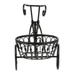 Best deal 👏 Zingz & Thingz 10.9" Indoor/Outdoor Iron Bicycle Plant Stand Black - Zings & Thingz 🔥 -Planters Sales Store unnamed file 2881