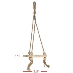Best reviews of 🔥 Natural Jute & Wood Hanging Shelf - Foreside Home & Garden 🎁 -Planters Sales Store unnamed file 2923