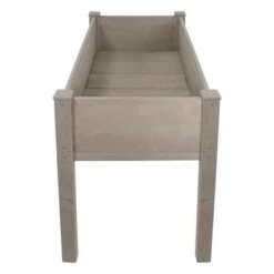 Buy ✨ Northlight 4ft Brown Wood Raised Garden Bed Planter Box with Liner 🎁 -Planters Sales Store unnamed file 296