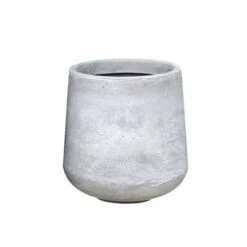 Flash Sale 👍 Kante Lightweight Outdoor Modern Footed Tulip Planter Natural Concrete Gray - Rosemead Home & Garden, Inc. 🥰 -Planters Sales Store unnamed file 3103