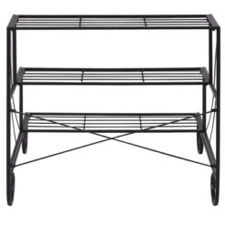 Cheapest ✨ Costway 3 Tier Outdoor Metal Plant Stand Flower Planter Garden Display Holder Shelf Rack 🥰 -Planters Sales Store unnamed file 319