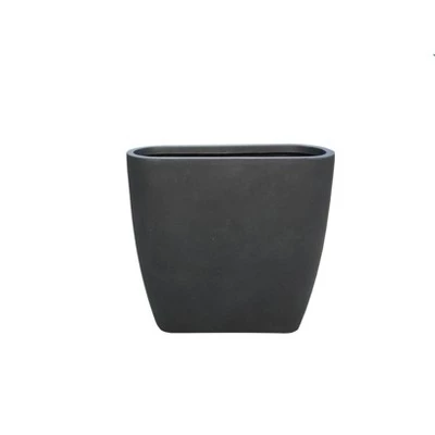 Flash Sale ๐ Kante Lightweight Modern Outdoor Concrete Oval Planter Charcoal Black - Rosemead Home & Garden, Inc. ๐ 13 Flash Sale ๐ Kante Lightweight Modern Outdoor Concrete Oval Planter Charcoal Black - Rosemead Home & Garden, Inc. ๐ - Image 11