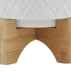 Best Sale ✨ Diamond Planter with Stand White - Sagebrook Home 👏 -Planters Sales Store unnamed file 3197