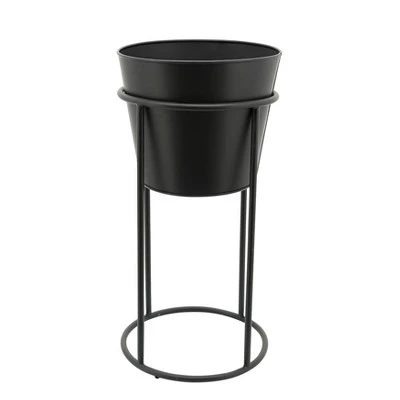 Cheapest π Sagebrook Home Set of 2 Metal Planters Black π 3 Cheapest π Sagebrook Home Set of 2 Metal Planters Black π