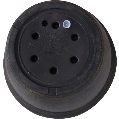 Brand new ❤️ Sunnydaze Decor Sunnydaze Anjelica Polyresin Outdoor/Indoor Unbreakable Double-Walled UV-Resistant Flower Pot Planter - 24" Diameter - 4-Pack - Sable 🥰 4 Brand new ❤️ Sunnydaze Decor Sunnydaze Anjelica Polyresin Outdoor/Indoor Unbreakable Double-Walled UV-Resistant Flower Pot Planter - 24" Diameter - 4-Pack - Sable 🥰 - Image 2