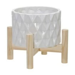 Best reviews of 🧨 Ceramic Diamond Planter with Wood Stand White - Sagebrook Home ❤️ 9 Best reviews of 🧨 Ceramic Diamond Planter with Wood Stand White - Sagebrook Home ❤️ -Planters Sales Store unnamed file 3352